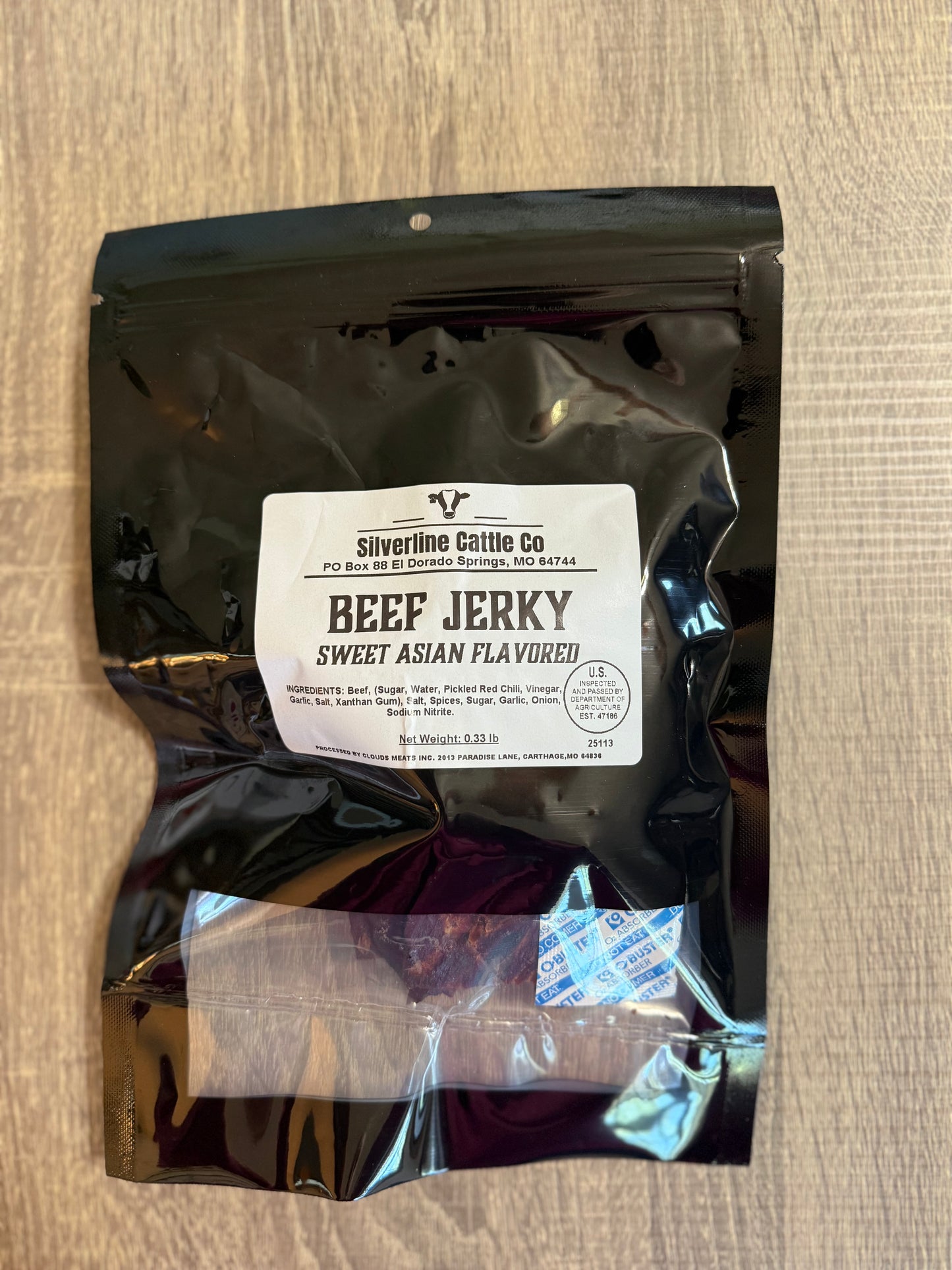 Sweet Asian Beef Jerky