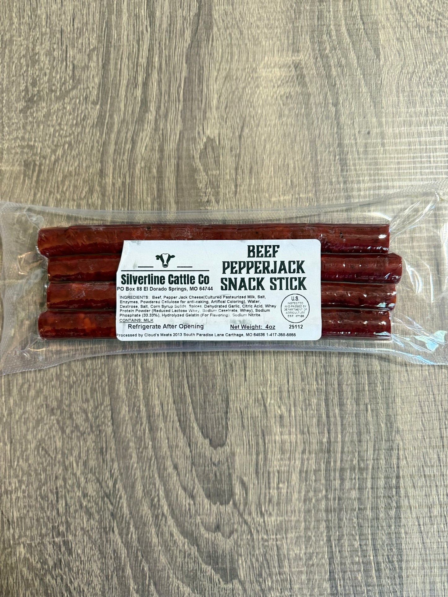 Pepperjack Beef Sticks
