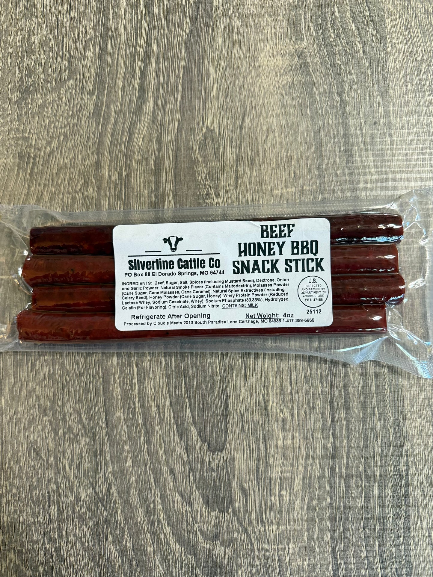 Honey BBQ Beef Sticks