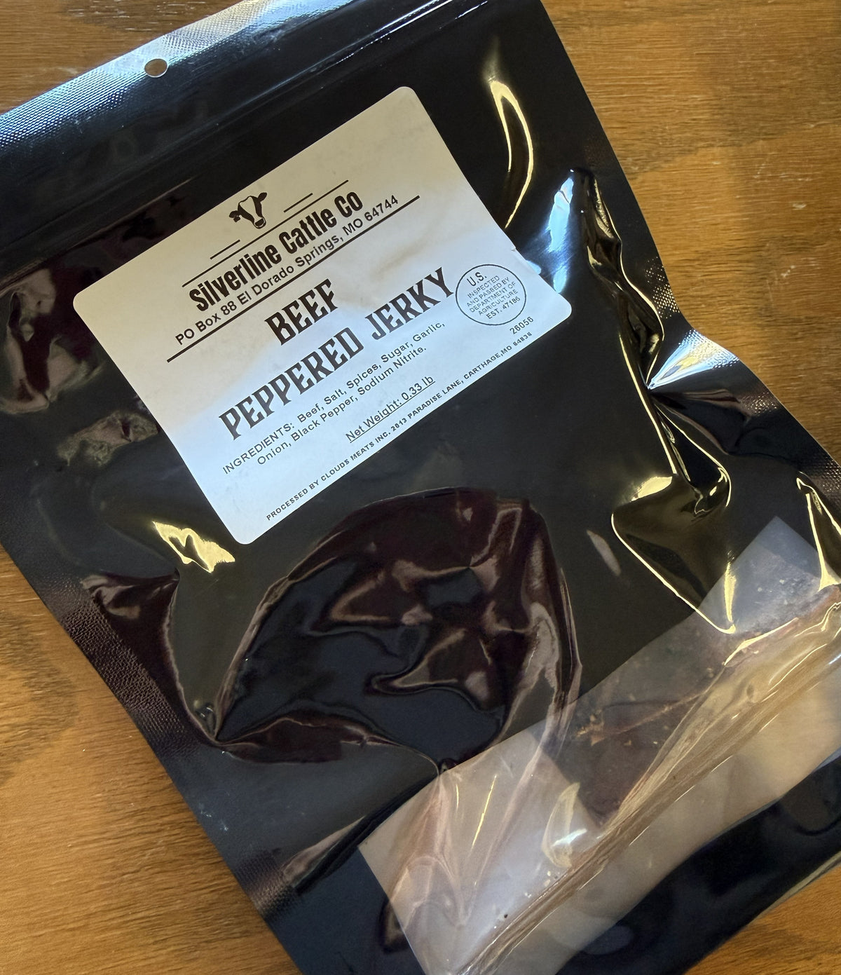 Pepper Flavor Beef Jerky